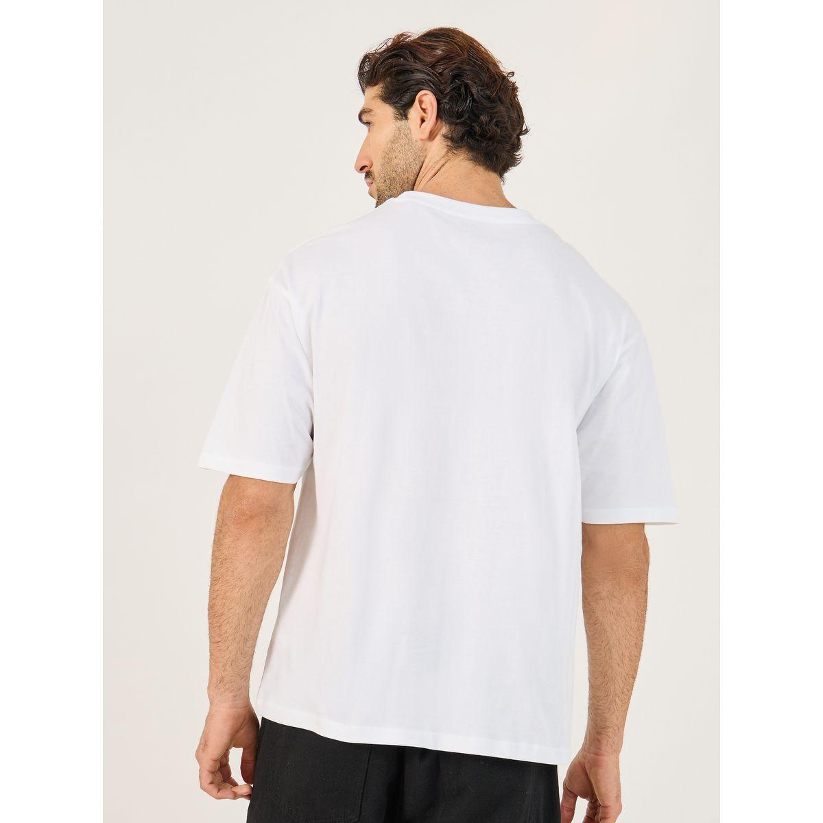 Styli Minimal Embossed Print Oversized Cotton T-Shirt-men-clothing-tshirtsandpolos-tshirts-image-5