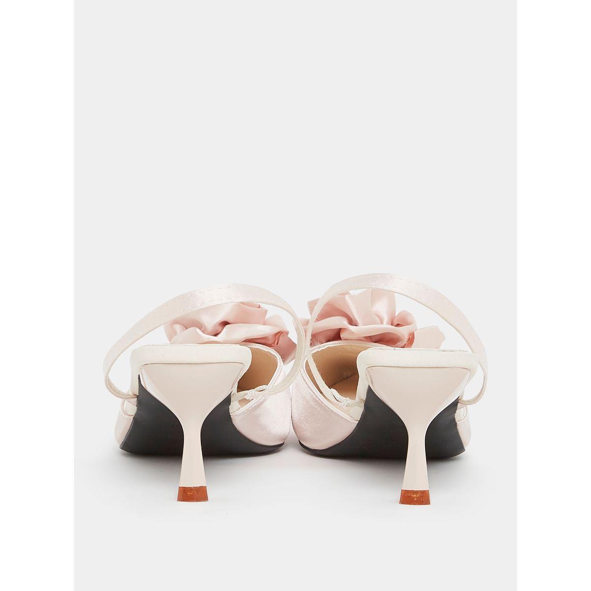 صندل مزين بزهور مع مقدمة مدببة-women-shoes-heels-image-5