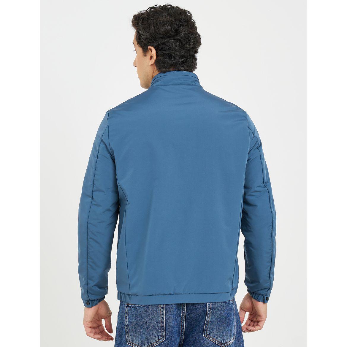 Logo Print Jacket with Zip Closure-men-clothing-jacketsandblazers-jackets-image-5
