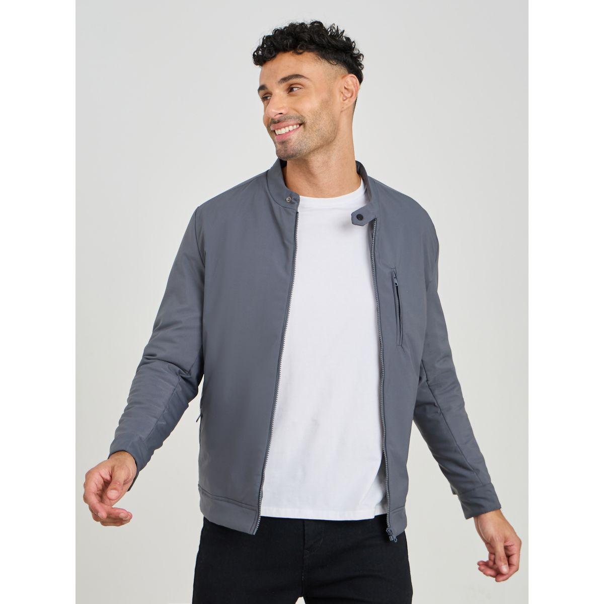 Solid Jacket with Zip Pockets-men-clothing-jacketsandblazers-jackets-image-1