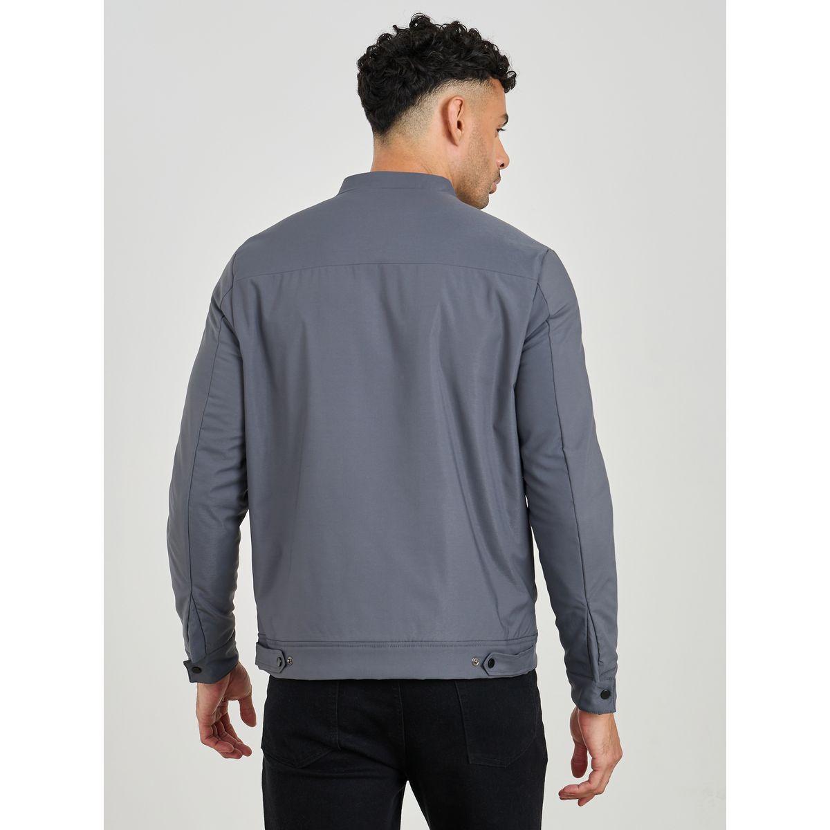 Solid Jacket with Zip Pockets-men-clothing-jacketsandblazers-jackets-image-5