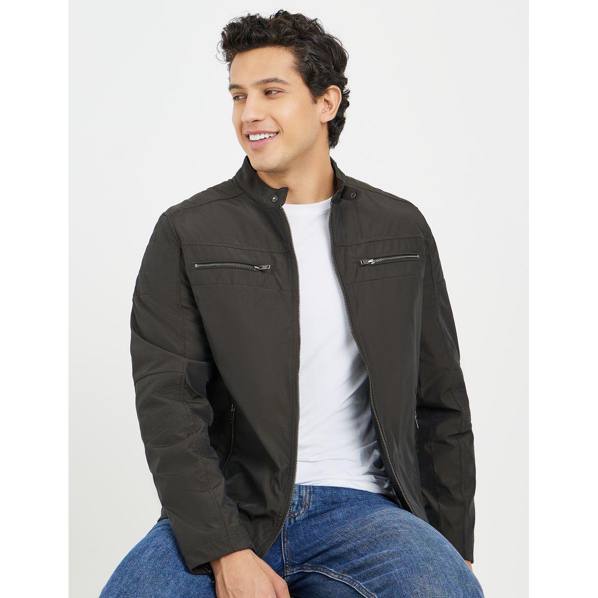 Solid Jacket with Zip Pockets-men-clothing-jacketsandblazers-jackets-image-1