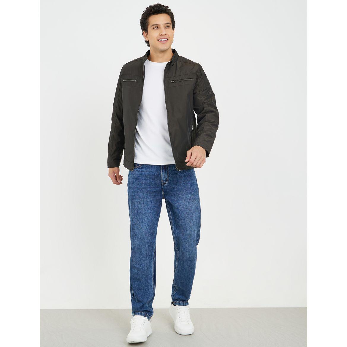Solid Jacket with Zip Pockets-men-clothing-jacketsandblazers-jackets-image-2