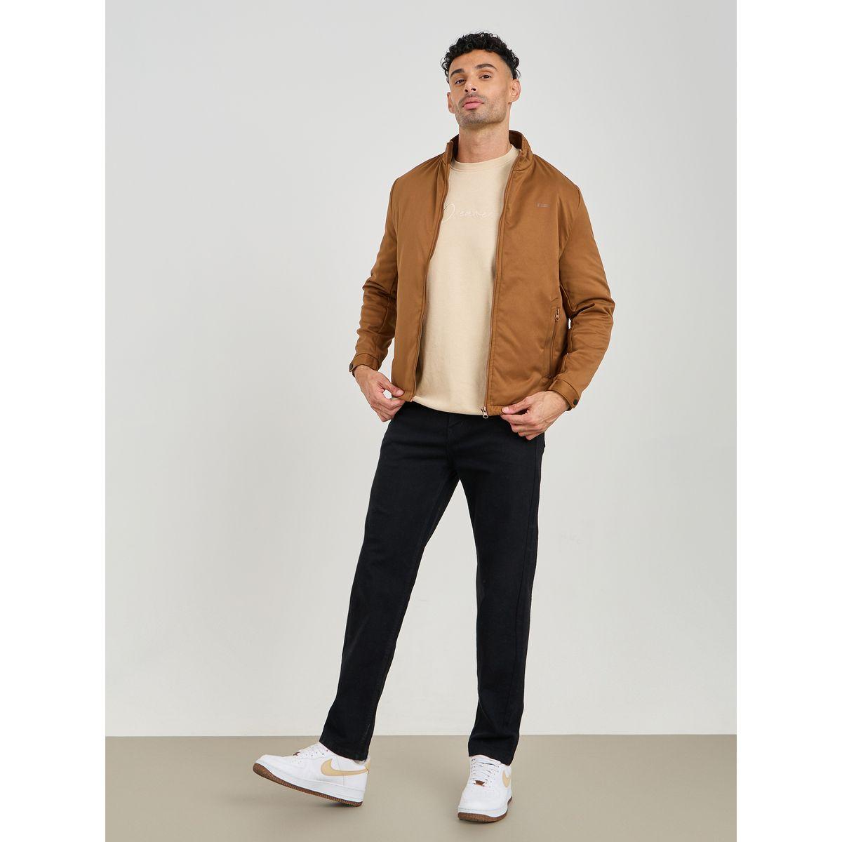Solid Jacket with Zipped Pockets-men-clothing-jacketsandblazers-jackets-image-2