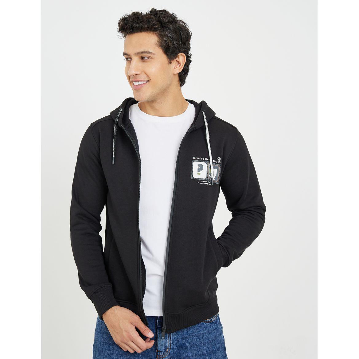 Printed Sweatshirt with Zip Closure-men-clothing-sweatersandpullovers-image-3