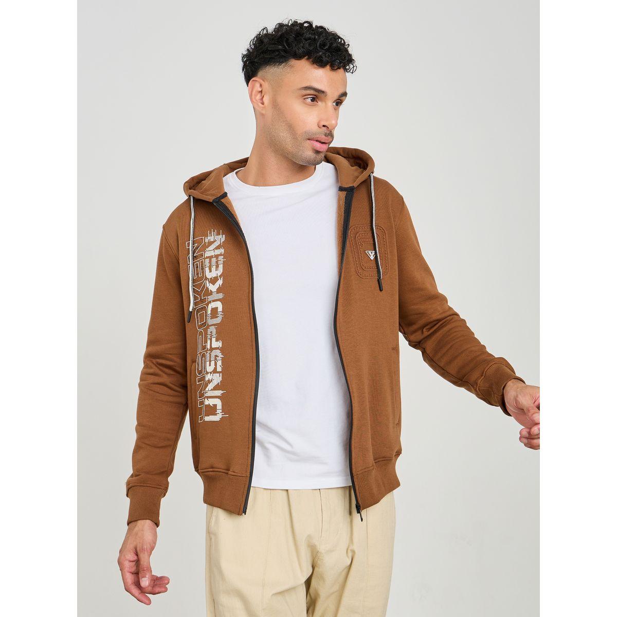 Zip Through Printed Hooded Sweatshirt-men-winterwear-hoodiesandsweatshirts-image-1