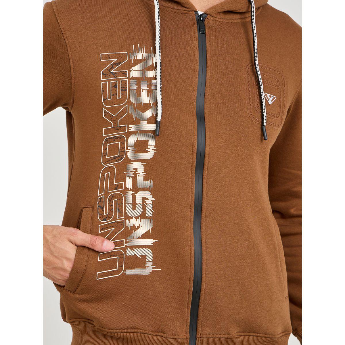 Zip Through Printed Hooded Sweatshirt-men-winterwear-hoodiesandsweatshirts-image-4