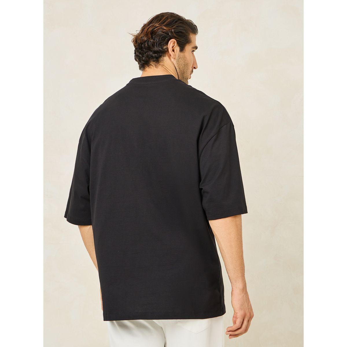 Styli Front Tape Compact Cotton Jersey Boxy T-Shirt-men-clothing-tshirtsandpolos-tshirts-image-4