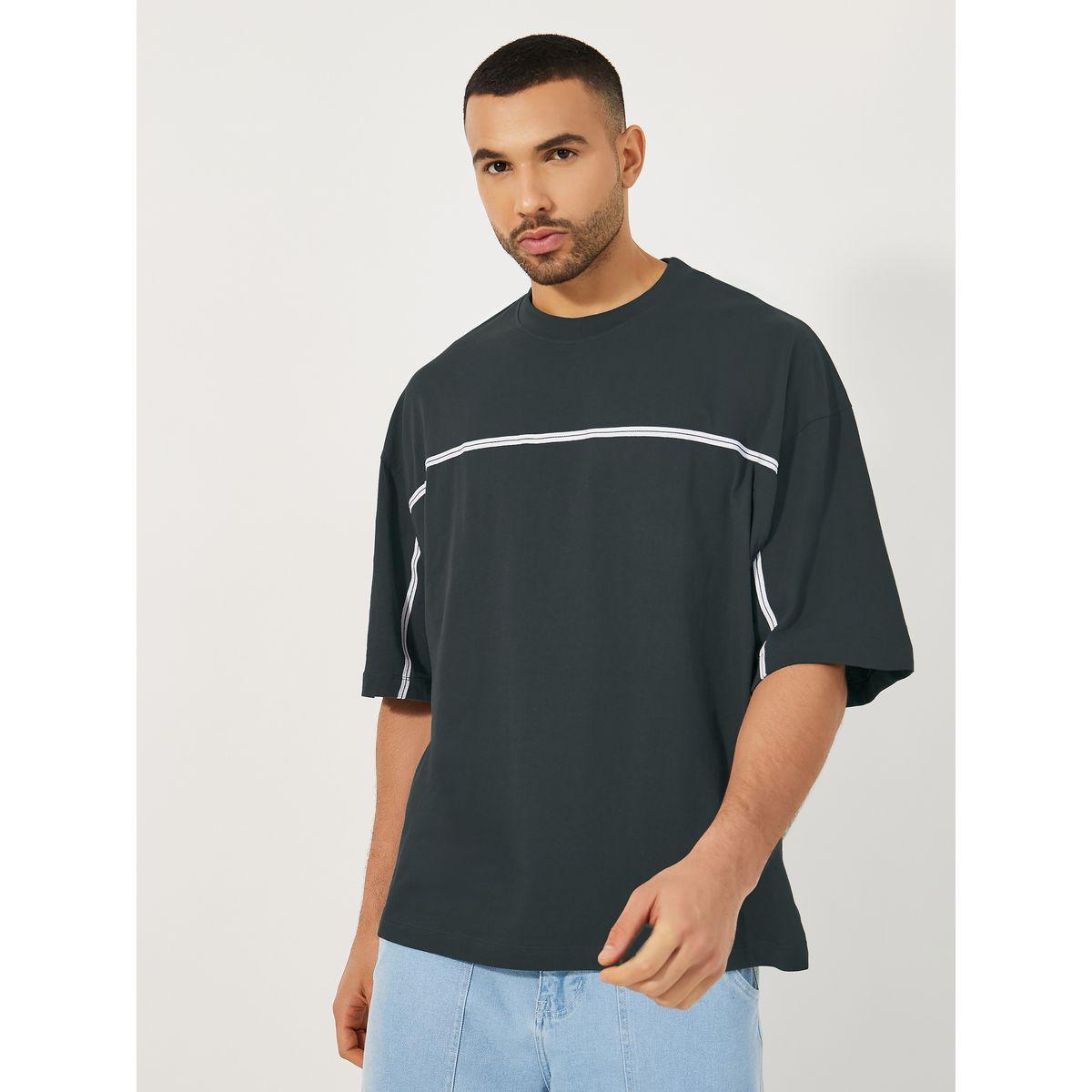 Styli Front Tape Jersey Boxy T-Shirt-men-clothing-tshirtsandpolos-tshirts-image-1