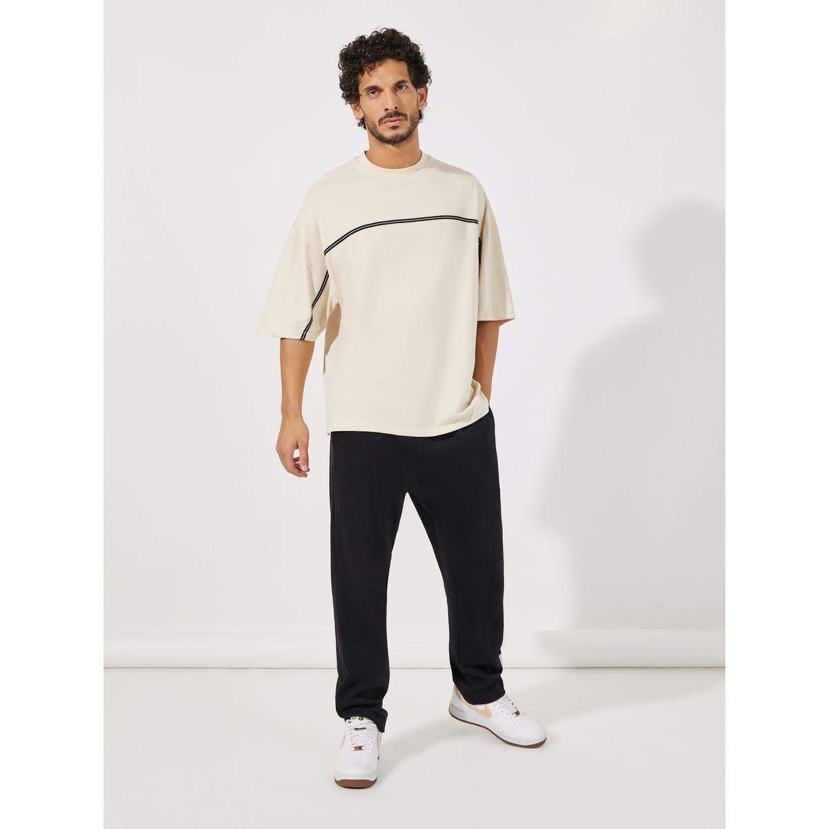 تيشيرت بقطن جيرسيه وقصة بوكسي-men-clothing-tshirtsandpolos-tshirts-image-2