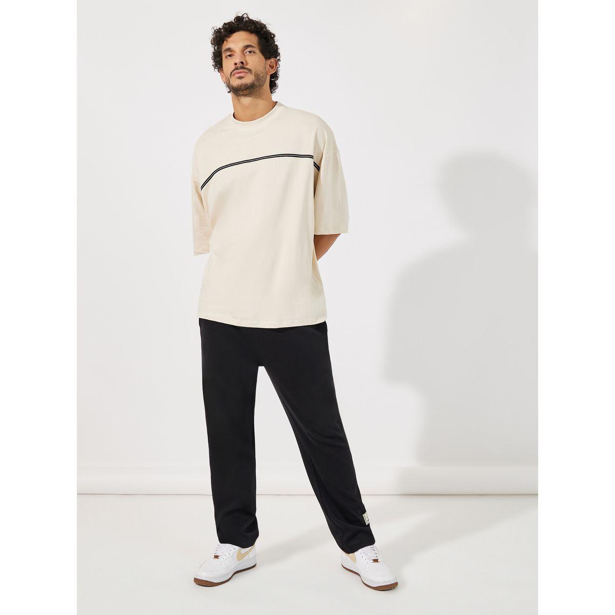 Styli Front Tape Compact Cotton Jersey Boxy T-Shirt-men-clothing-tshirtsandpolos-tshirts-image-5