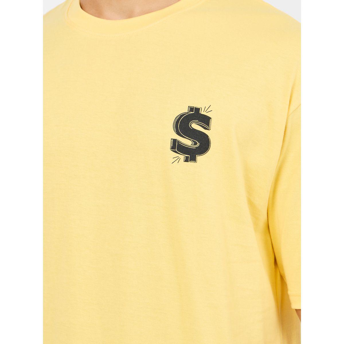 Styli Cotton Oversized Dollar Graphic Print Compact T-Shirt-men-clothing-tshirtsandpolos-tshirts-image-3
