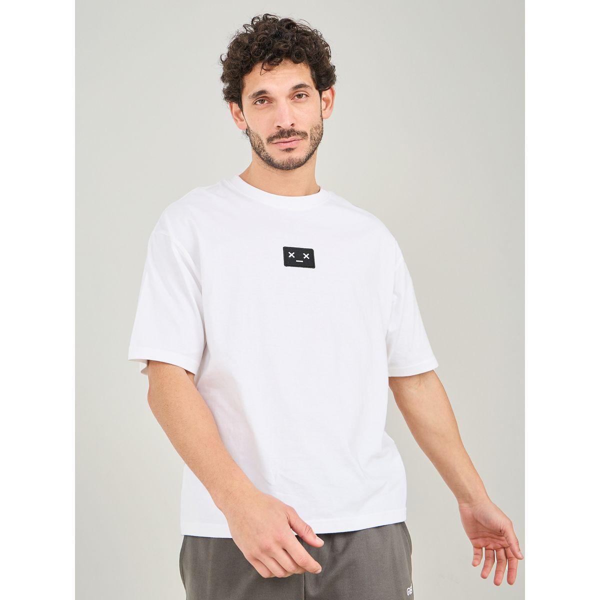 Styli Badge Embroidered Compact Cotton Oversized T-Shirt-men-clothing-tshirtsandpolos-tshirts-image-1