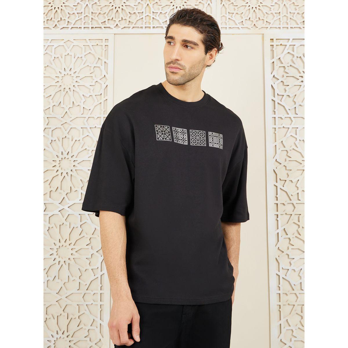 Styli Limited Premium Heavy Jersey Foil Print Oversized T-Shirt-men-clothing-tshirtsandpolos-tshirts-image-1