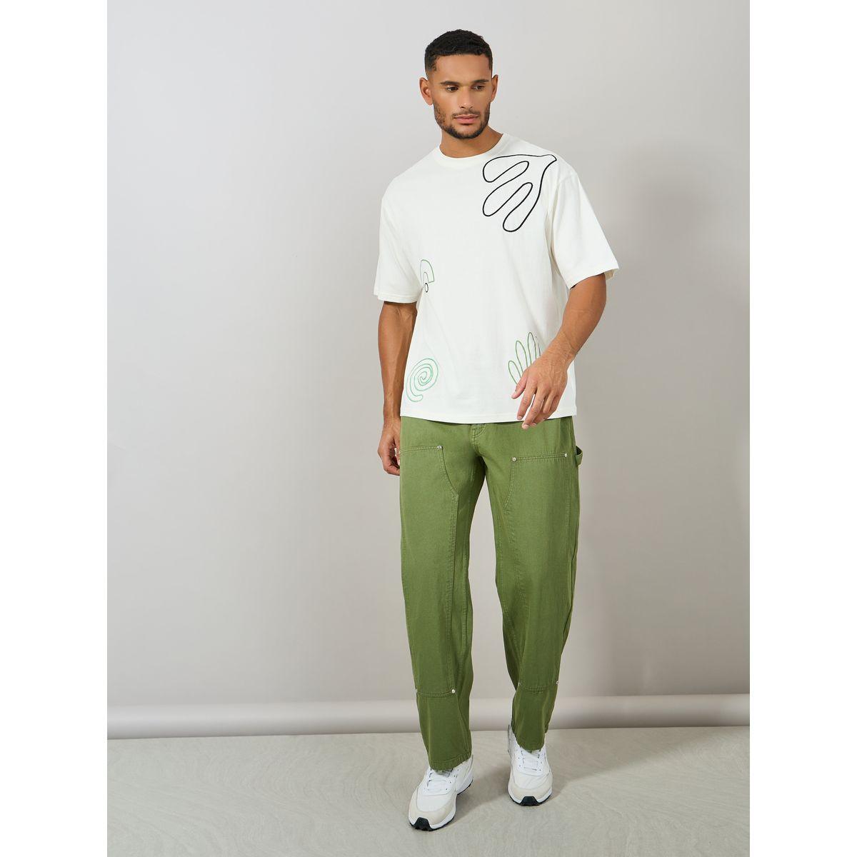 تيشيرت فضفاض بقطن جيرسيه وطبعة بليسمنت-men-clothing-tshirtsandpolos-tshirts-image-2