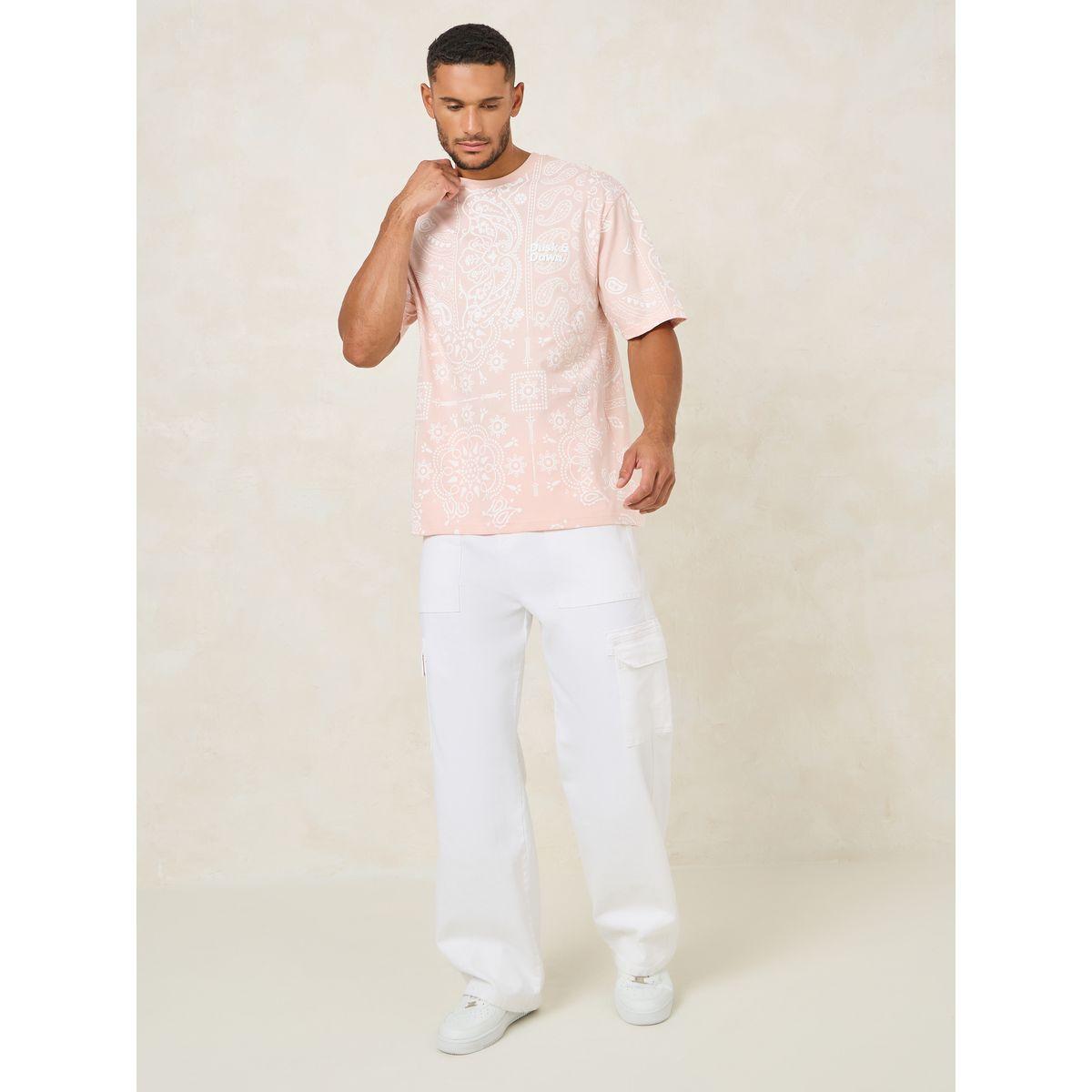 تيشيرت فضفاض مطبع بطبعة بيزلي-men-clothing-tshirtsandpolos-tshirts-image-2