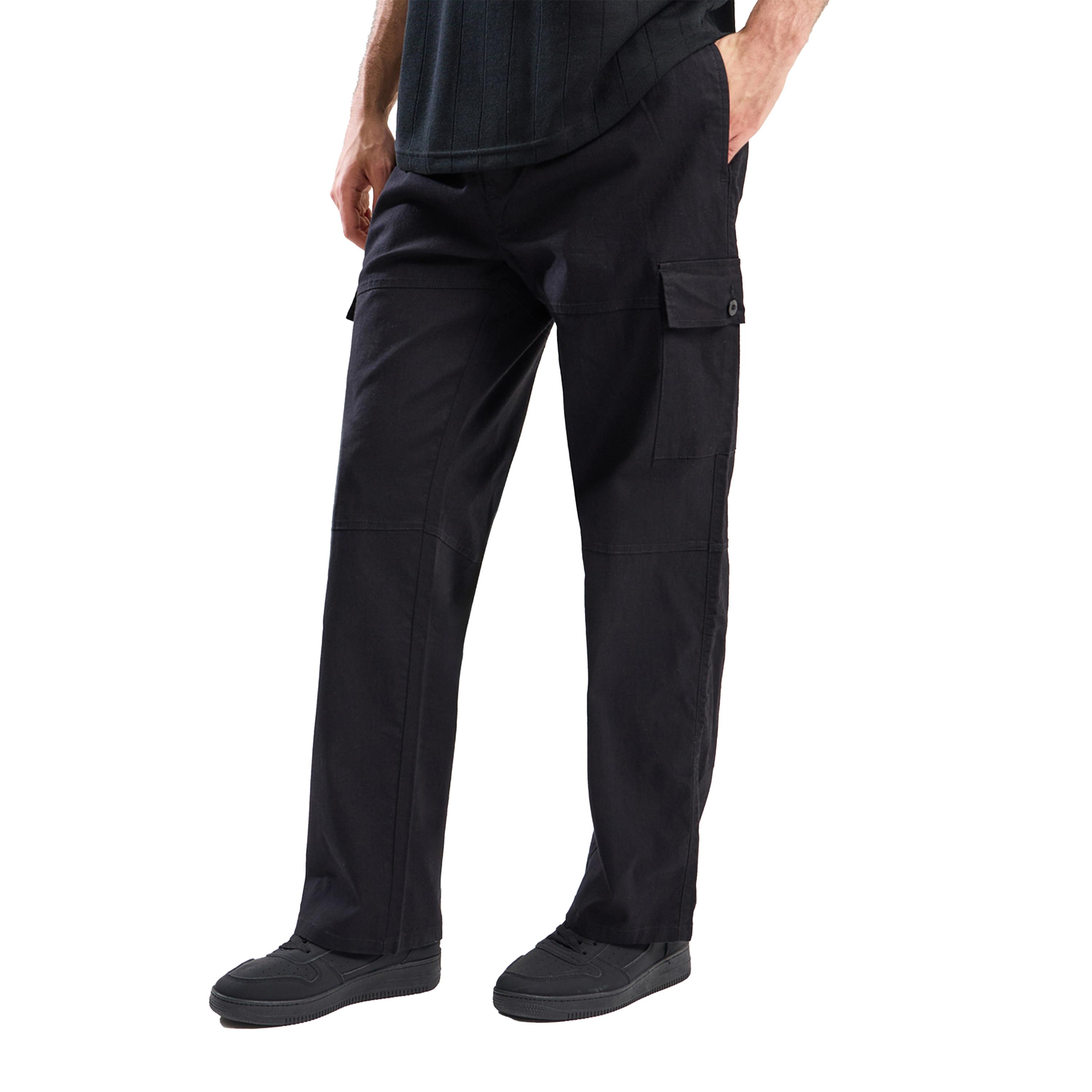 ستايلي - بنطال كارغو محبوك ومريح-men-clothing-bottoms-trousersandchinos-trousers-image-1