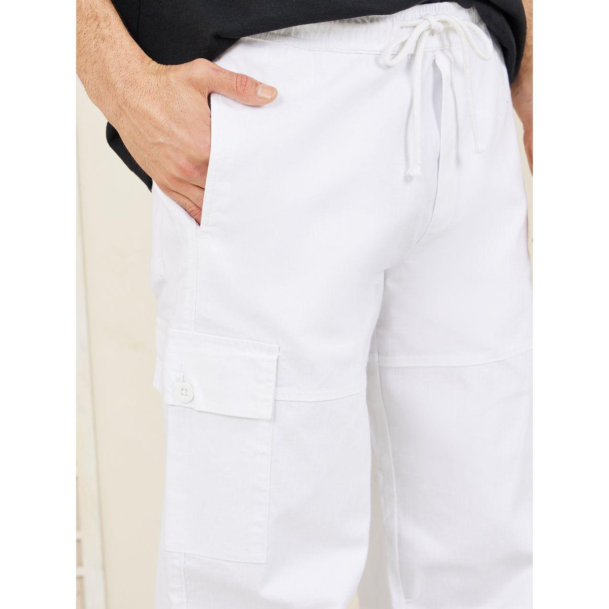Styli Limited Premium Panelled Stretch Slub Woven Cargo Relaxed Pants-men-clothing-bottoms-trousersandchinos-trousers-image-3