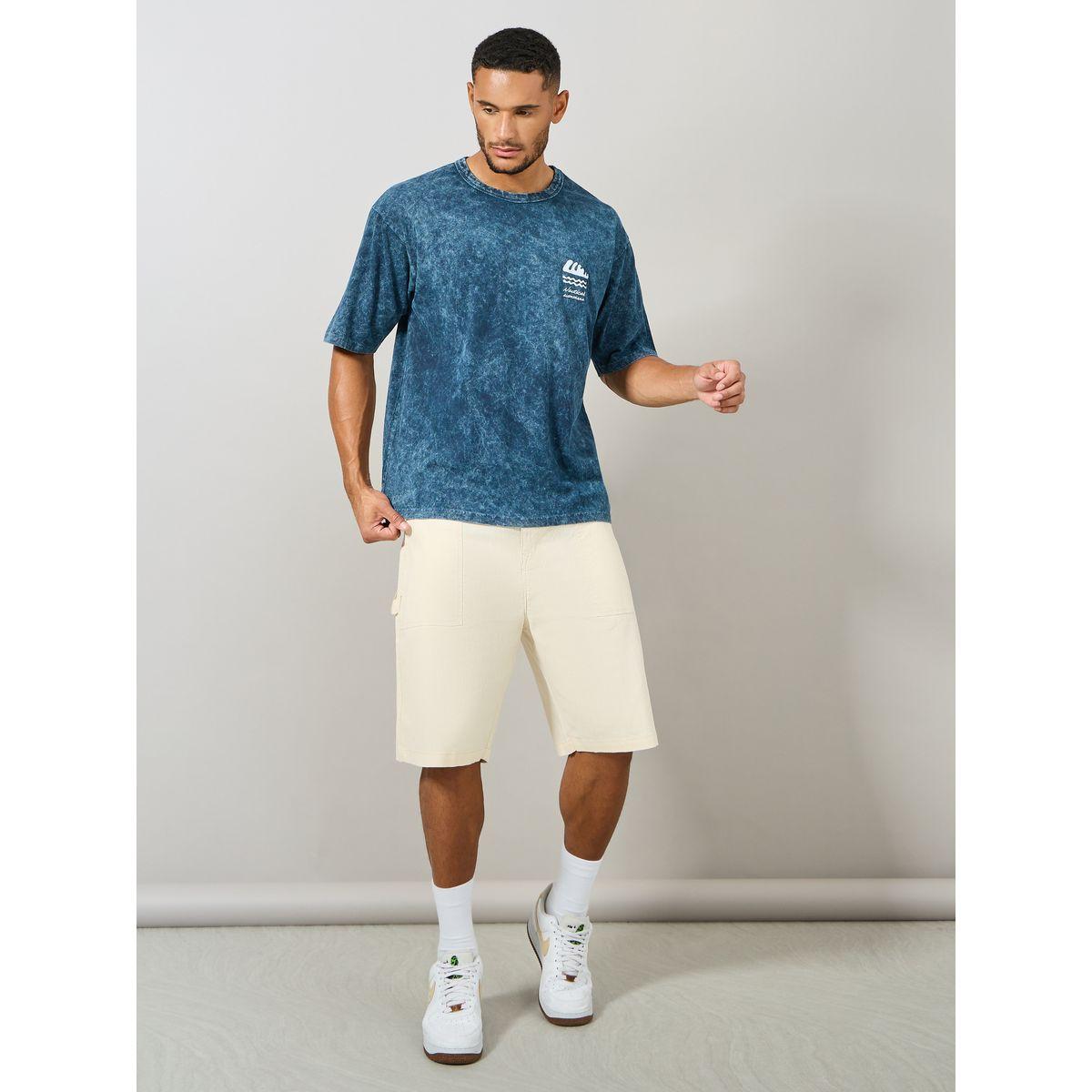 شورت كاربينتر منسوج بقطن تويل-men-clothing-bottoms-shorts-image-2