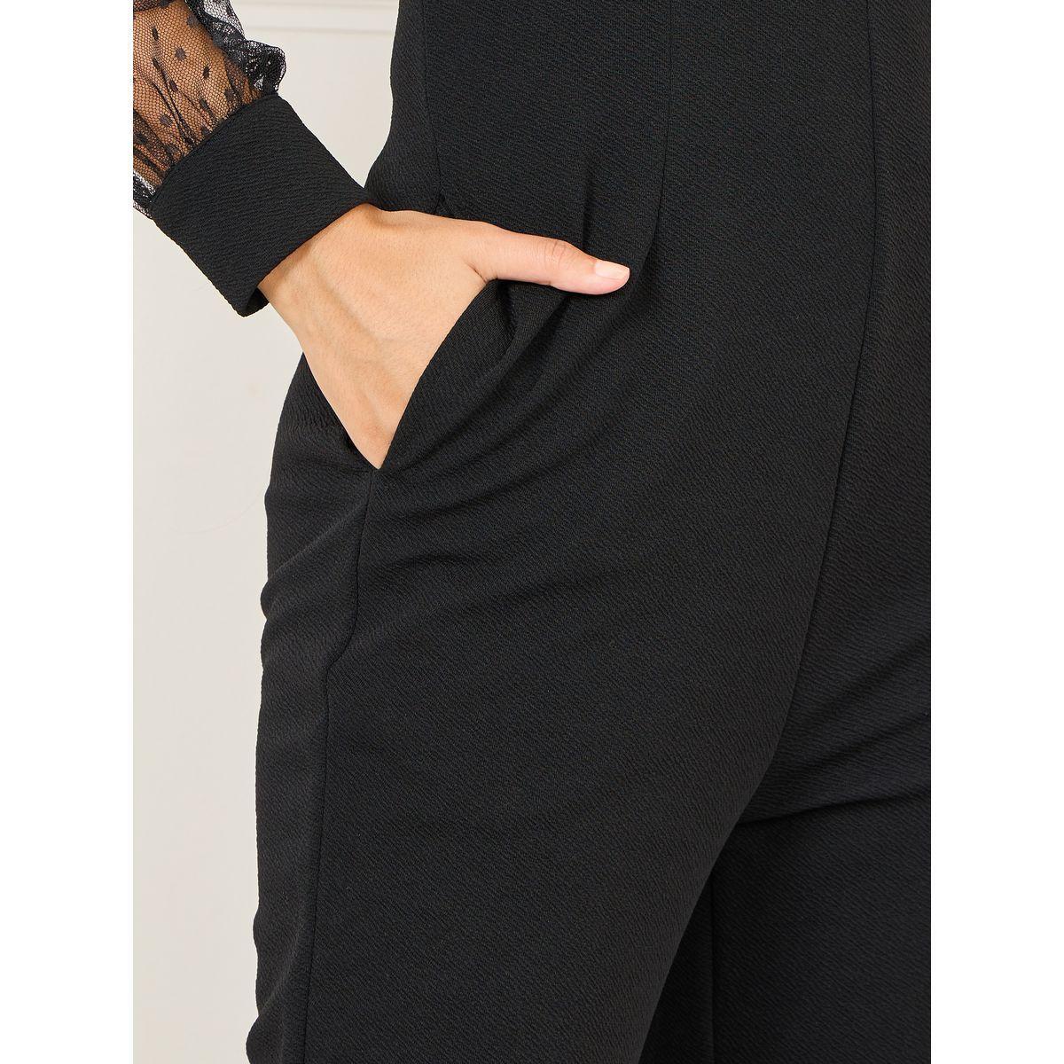 Styli Mesh Long Sleeves Sweetheart Neck Slim Fit Jumpsuit-women-clothing-jumpsuits-image-3