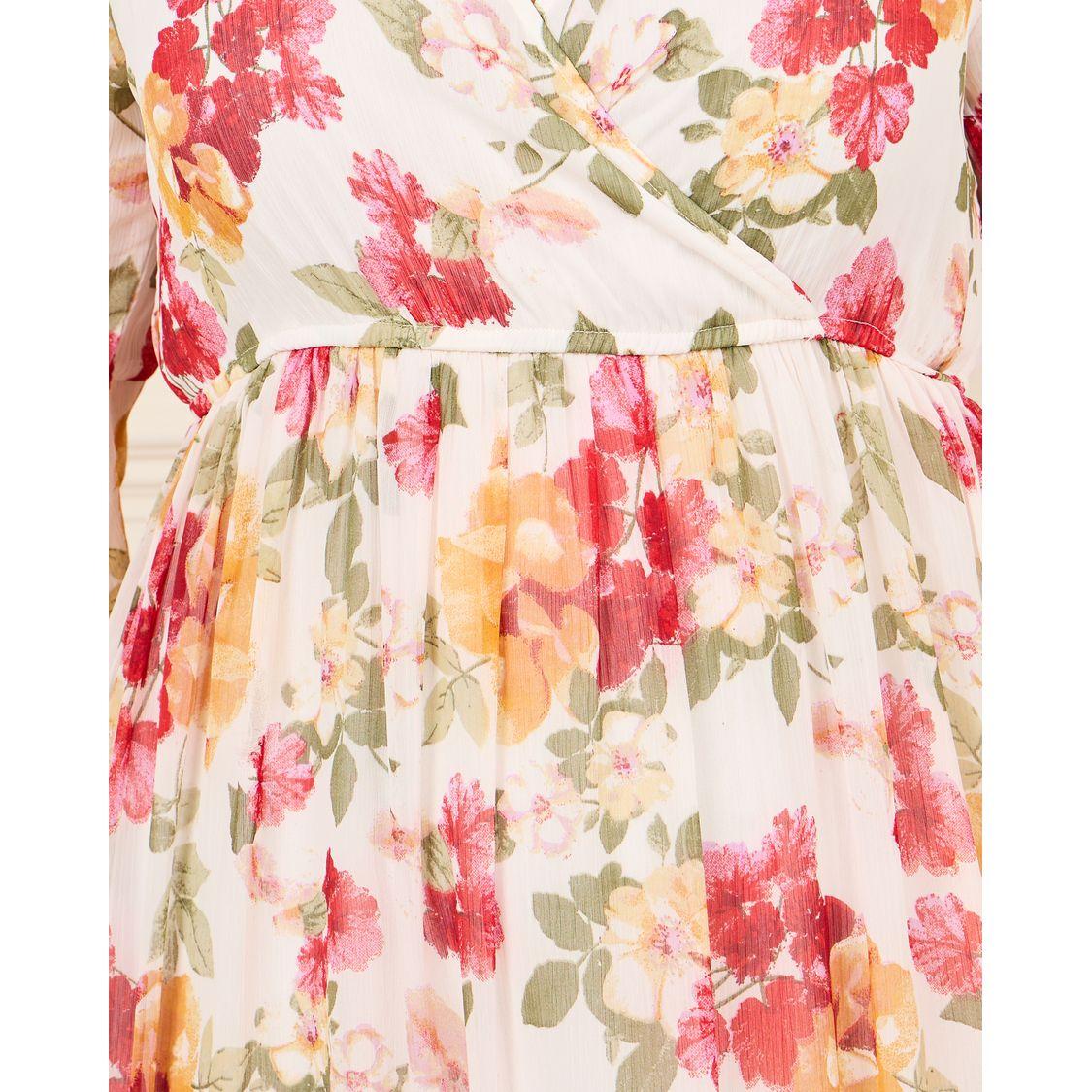 فستان طويل بمقاس كبير وطبعة زهور-women-clothing-dresses-image-3