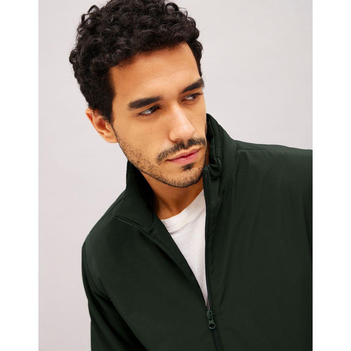 High Neck Biker Jacket with Pockets-men-clothing-jacketsandblazers-jackets-image-2