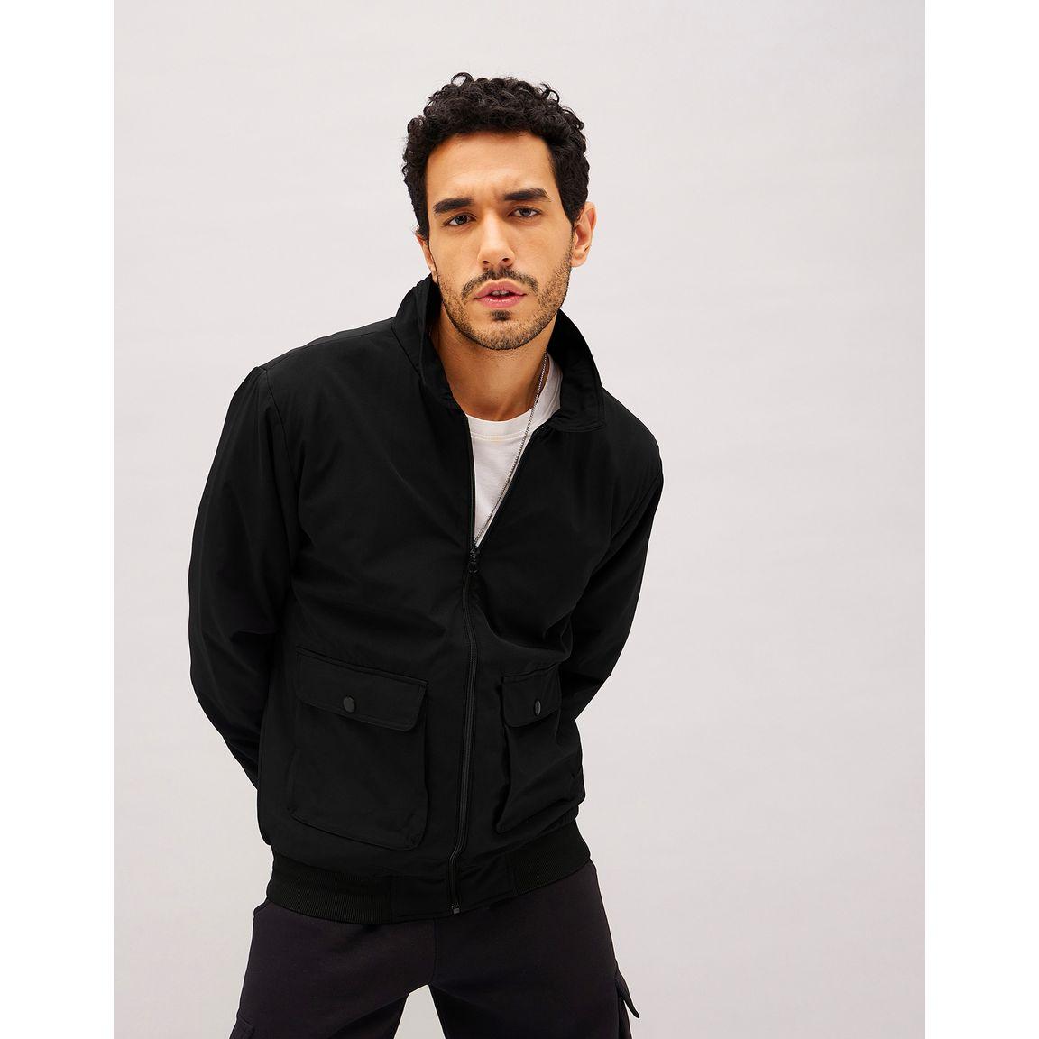 Collared Double Pocket Detail Jacket-men-clothing-jacketsandblazers-jackets-image-1