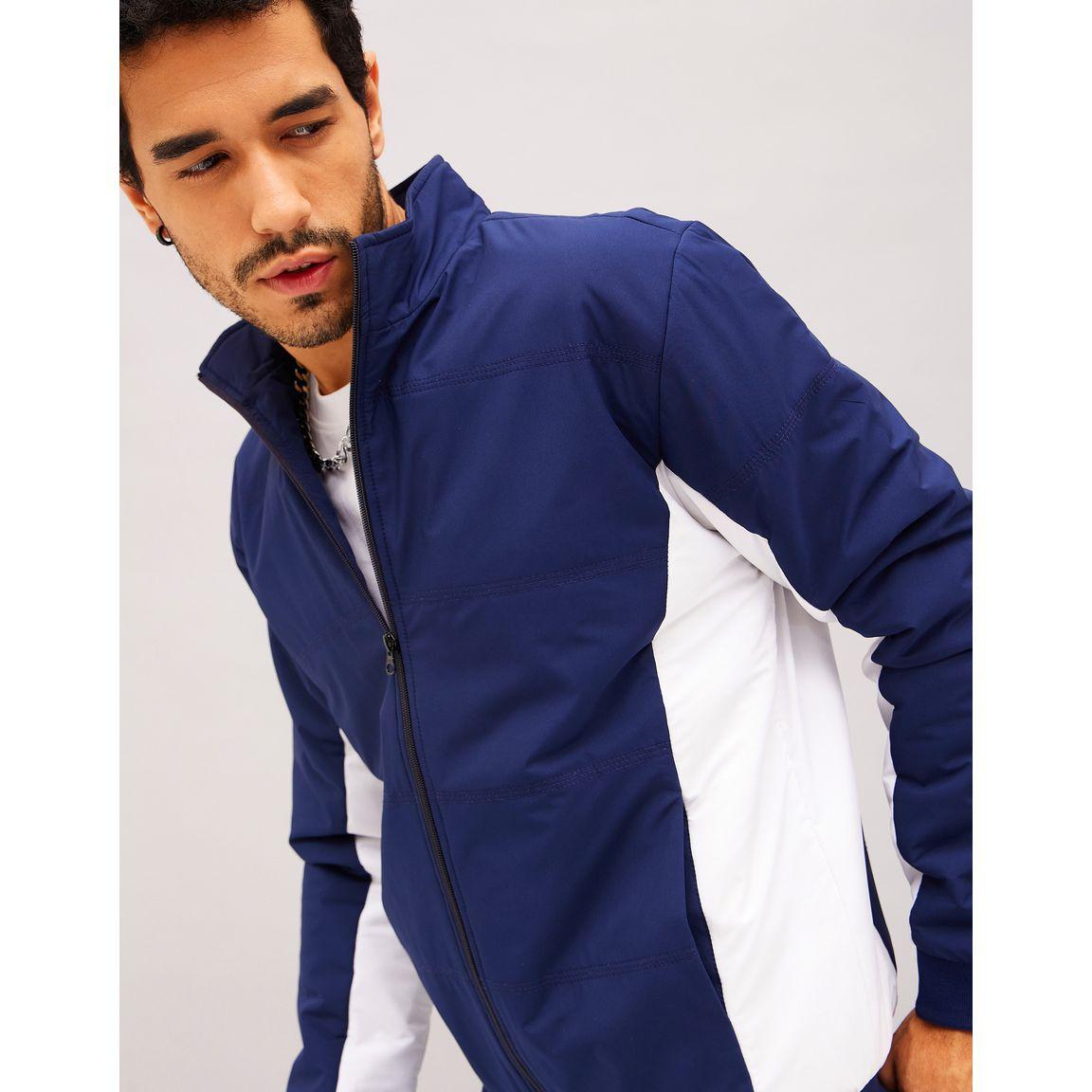 Colorblock High Neck Biker Jacket-men-clothing-jacketsandblazers-jackets-image-2