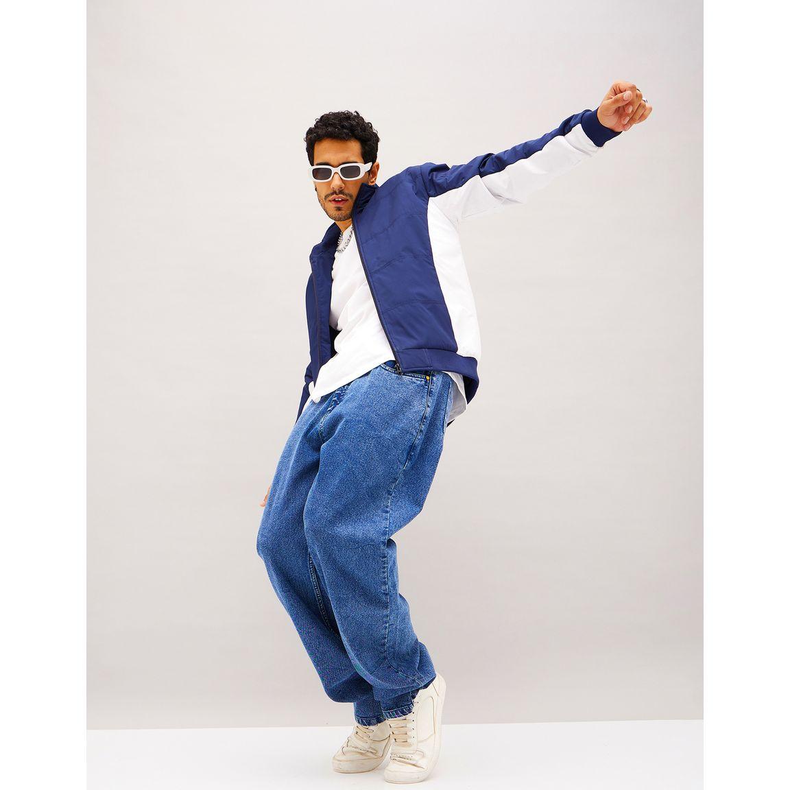 Colorblock High Neck Biker Jacket-men-clothing-jacketsandblazers-jackets-image-4