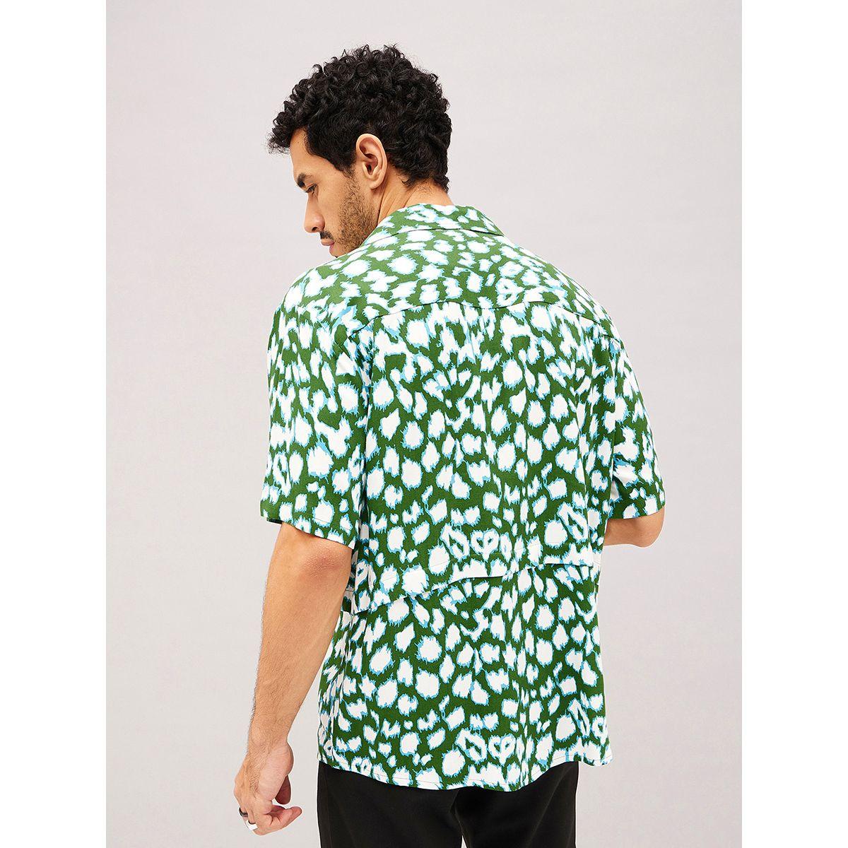 Mascln Sassafras X Styli  Abstract Print Pocket Detail Relaxed Fit T-Shirt-men-clothing-shirts-image-3