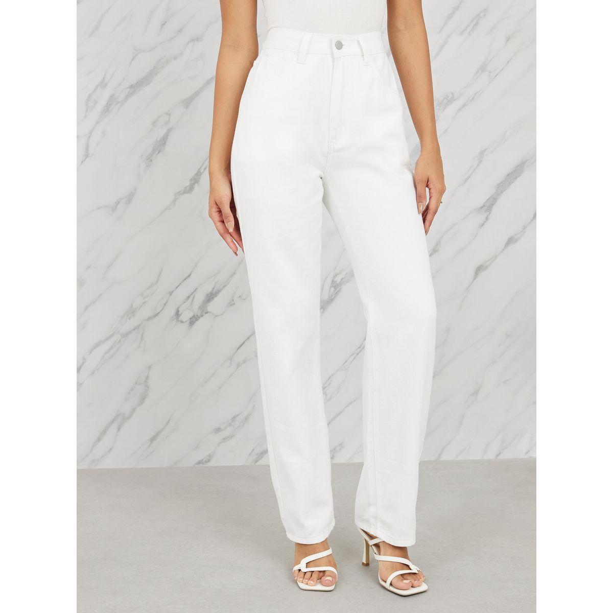 جينز بطول الكاحل مع قصة مستقيمة-women-clothing-bottoms-jeans-image-1