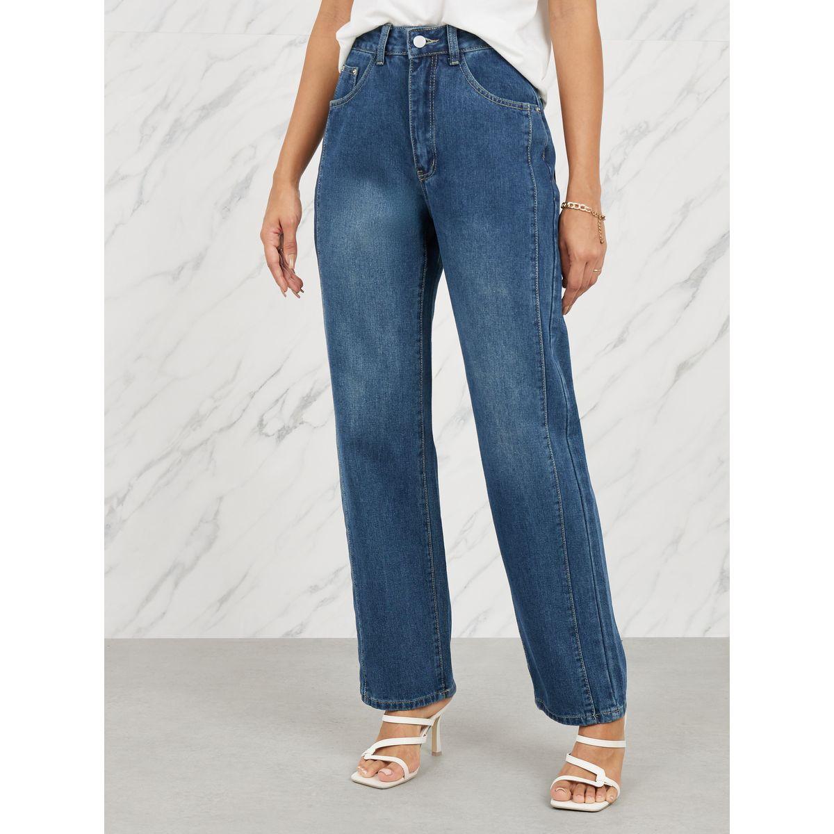 Styli High rise Relaxed Fit Jeans-women-clothing-bottoms-jeans-image-1