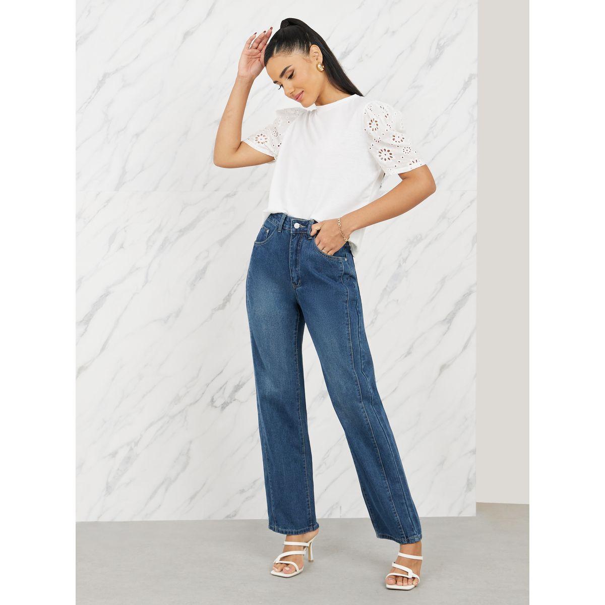 Styli High rise Relaxed Fit Jeans-women-clothing-bottoms-jeans-image-2