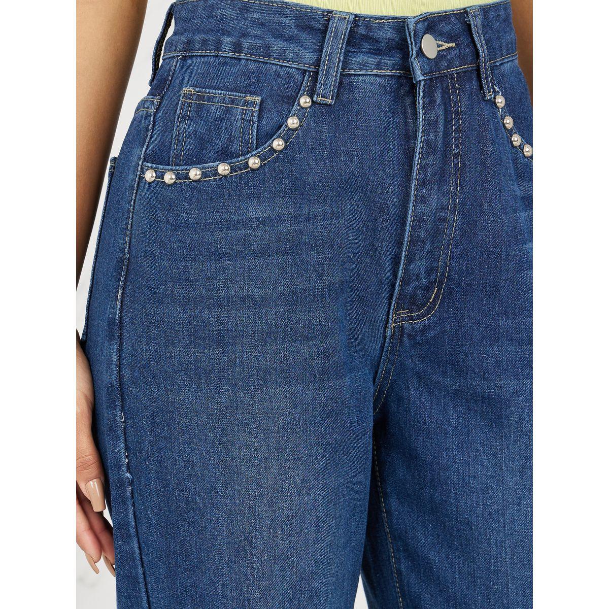 جينز بارجل مستقيمة مع جيوب-women-clothing-bottoms-jeans-image-3