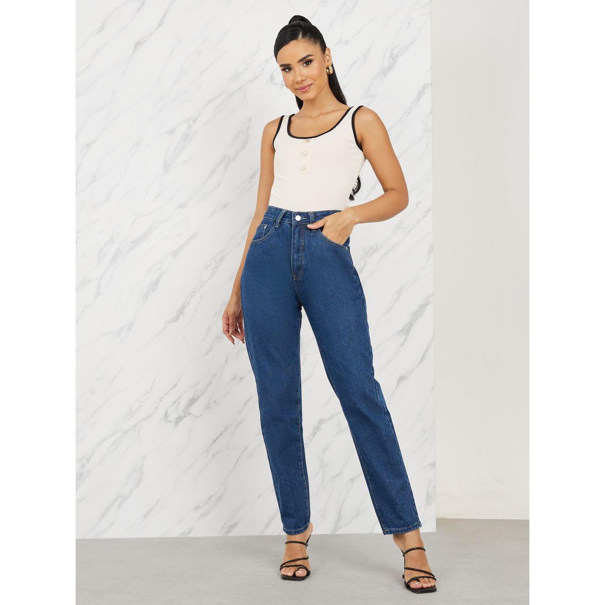 جينز بقصة مستدقة مع جيوب-women-clothing-bottoms-jeans-image-2