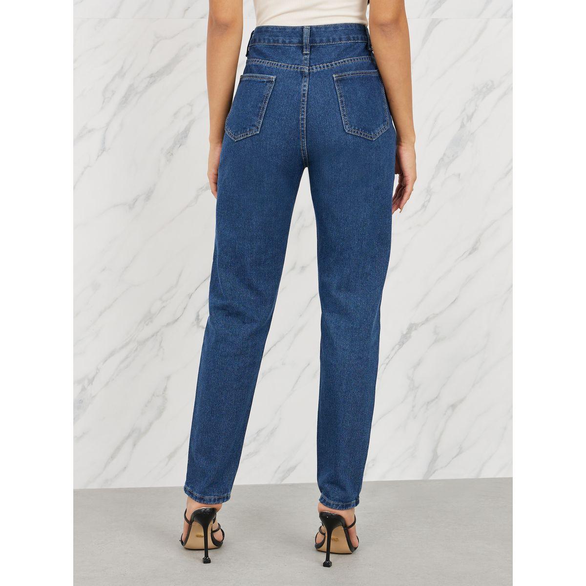 جينز بقصة مستدقة مع جيوب-women-clothing-bottoms-jeans-image-4