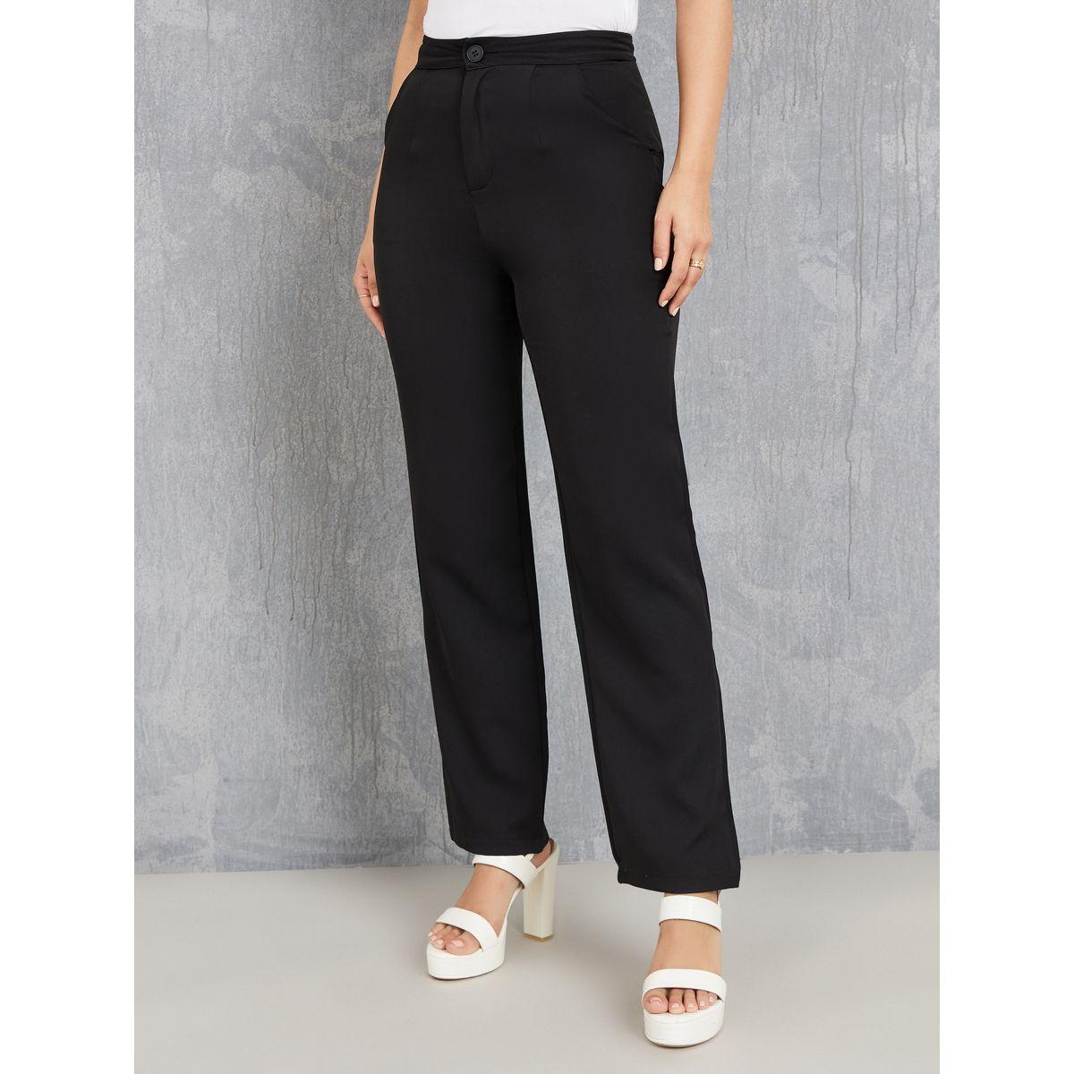 Styli Tailored Colorblock Blazer and Straight Leg Pants Co-Ord-women-clothing-coordsets-image-6