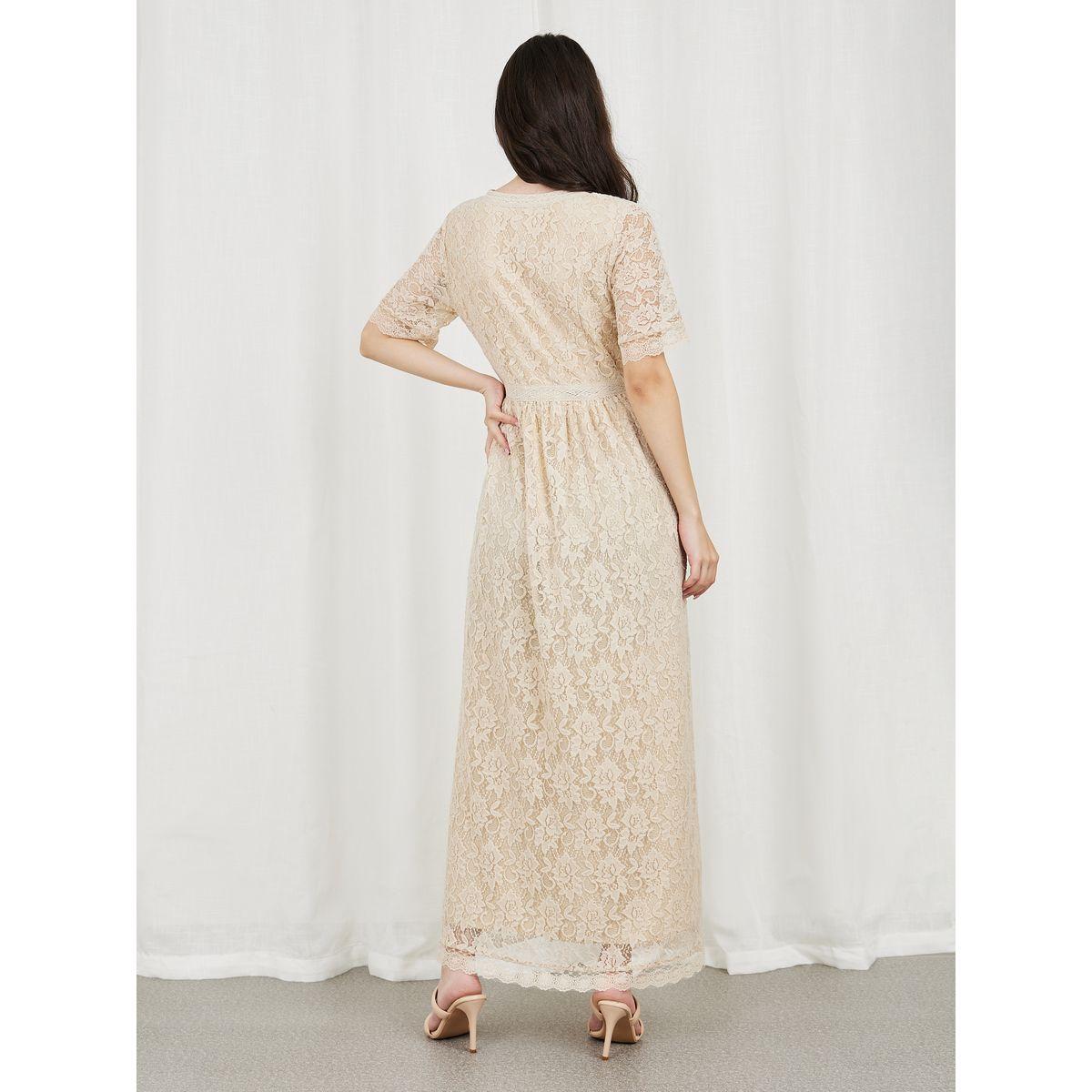Styli All Over Lace A-Line Maxi Dress-women-clothing-dresses-image-4
