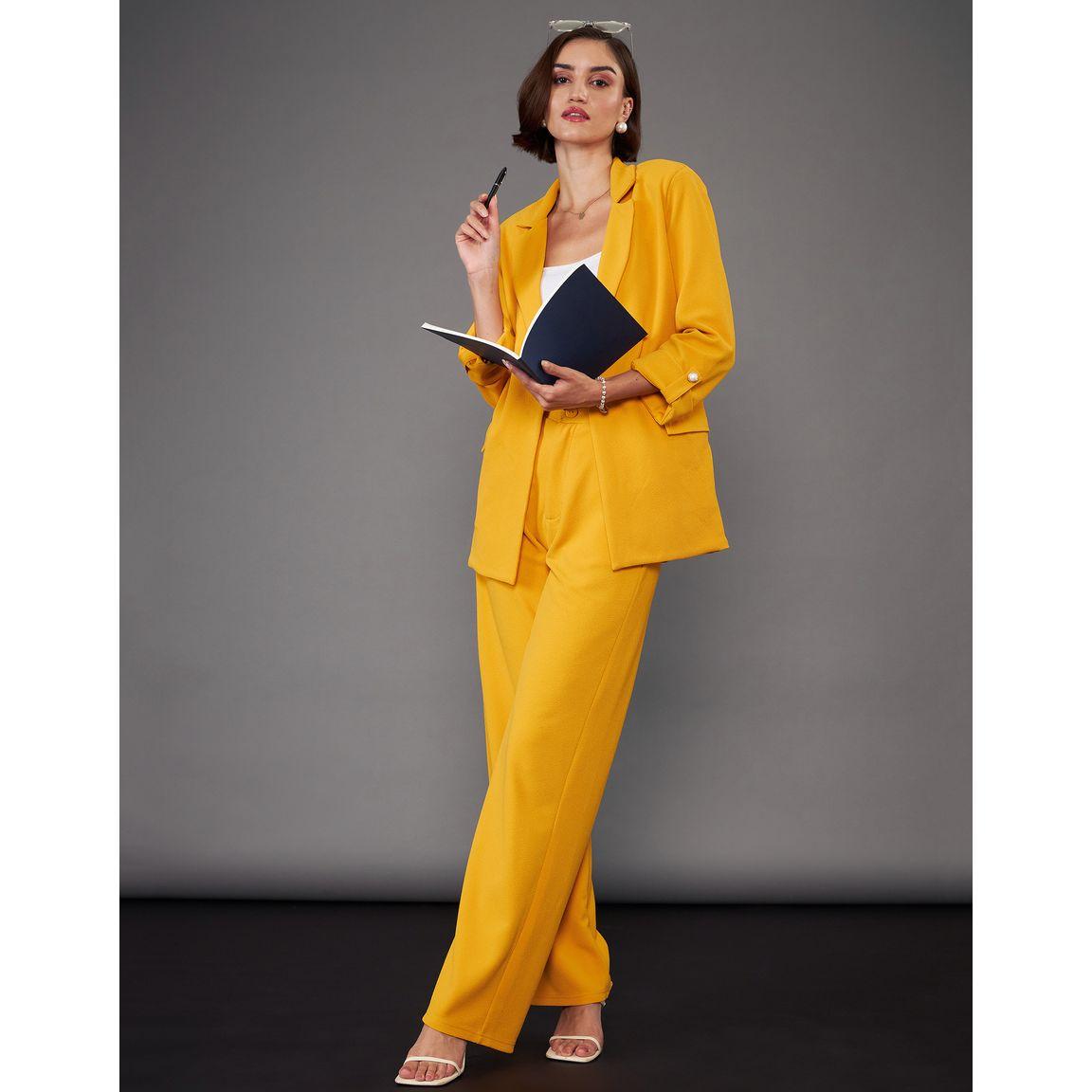 Sassafras X Styli Notch Collar Single Button Longline Blazer-women-clothing-coatsandjackets-blazers-image-2