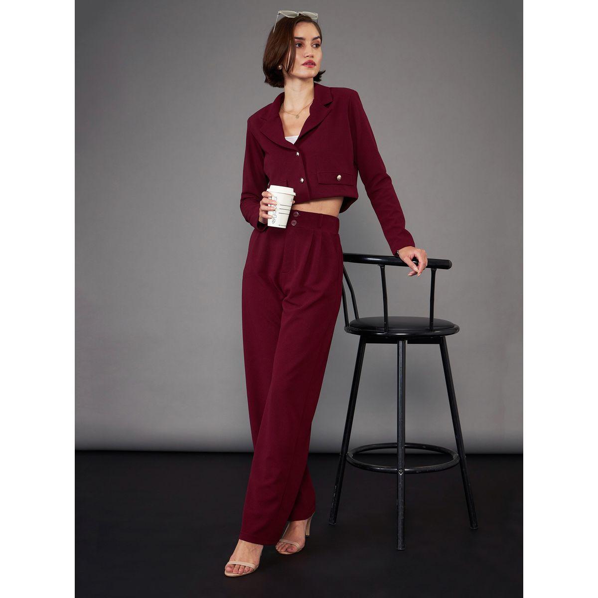 High Rise Straight Pants with Slip Pocket-women-clothing-bottoms-trousers-image-2