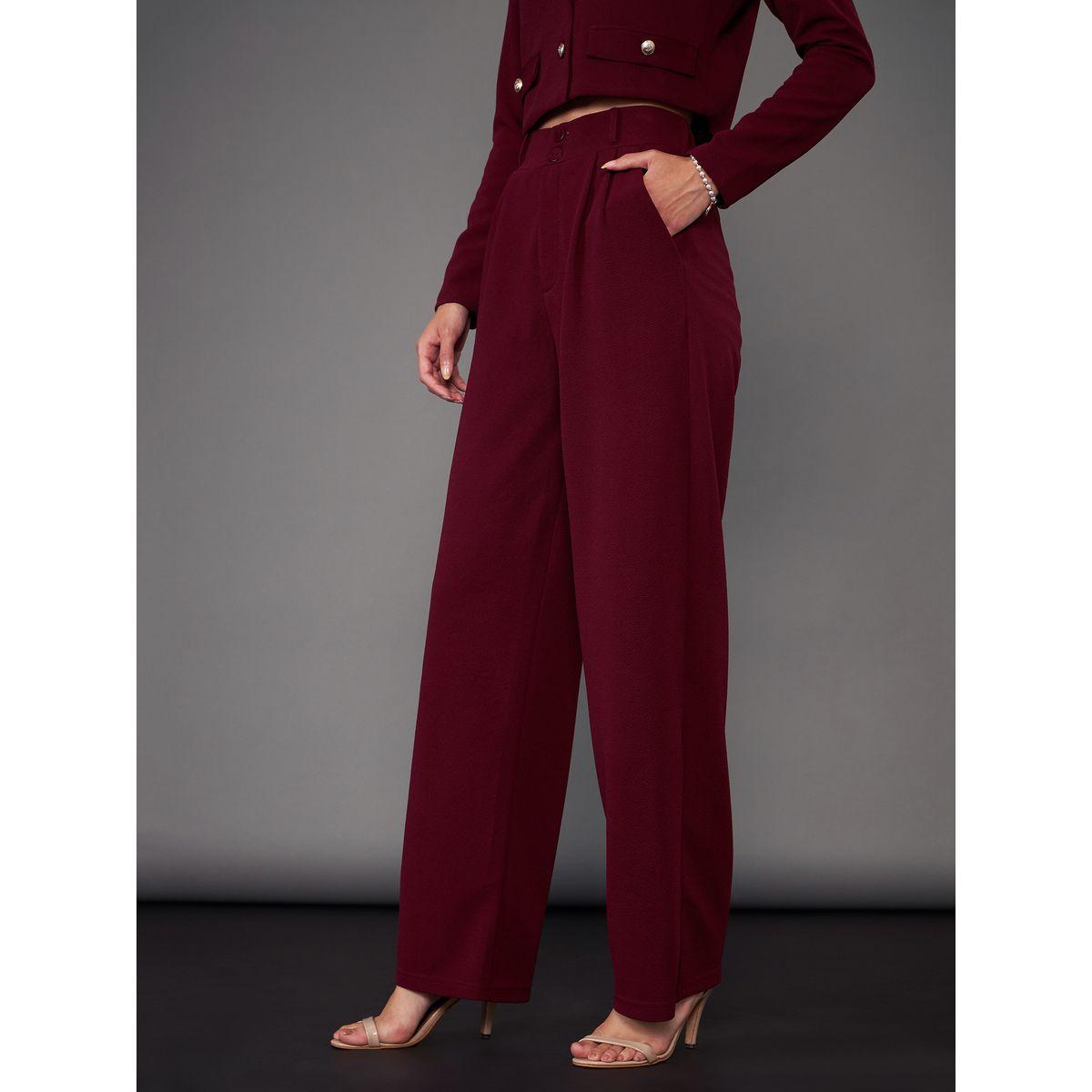 High Rise Straight Pants with Slip Pocket-women-clothing-bottoms-trousers-image-3