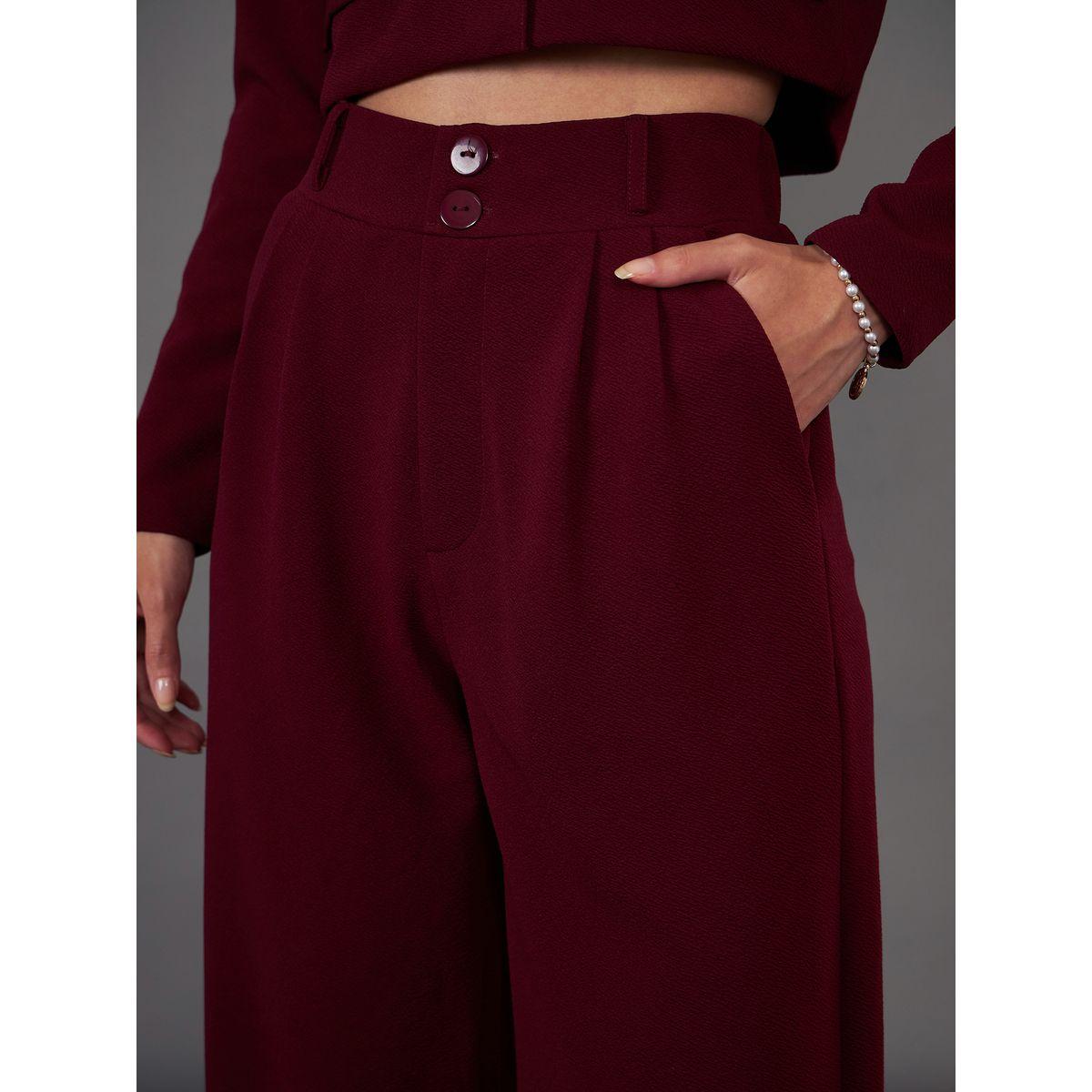 High Rise Straight Pants with Slip Pocket-women-clothing-bottoms-trousers-image-4