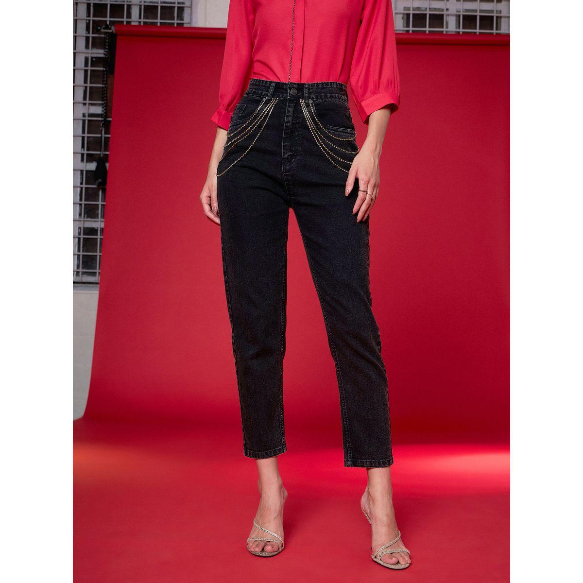 Sassafras X Styli Mid Rise Embellished Cropped Jeans-women-clothing-bottoms-jeans-image-1