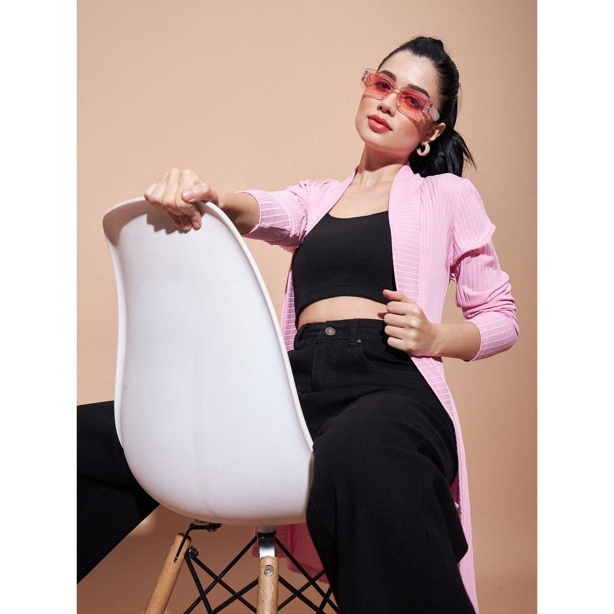 Sassafras X Styli Open Front Ribbed Shrug-women-clothing-shirtsandblouses-shirts-image-2