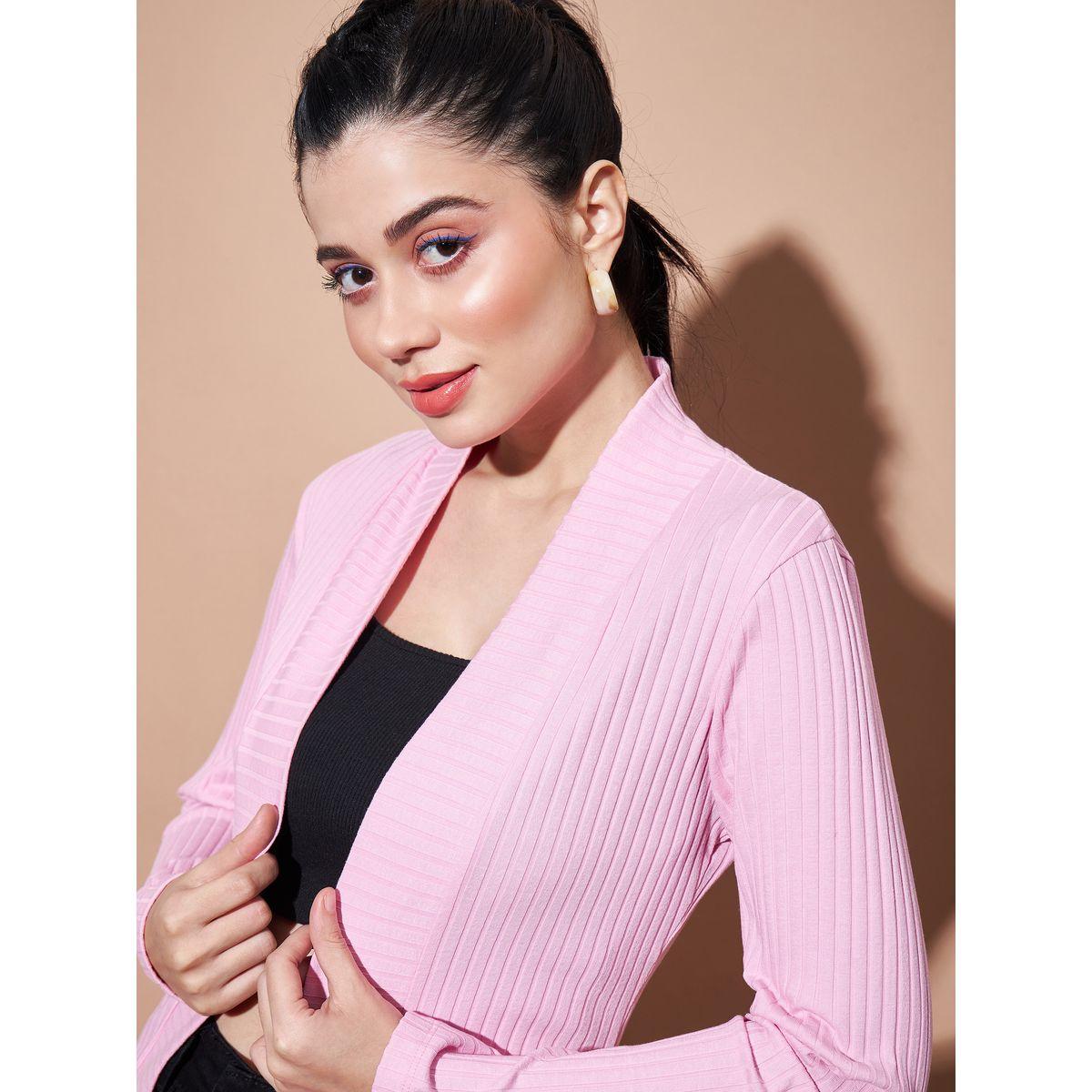 Sassafras X Styli Open Front Ribbed Shrug-women-clothing-shirtsandblouses-shirts-image-4
