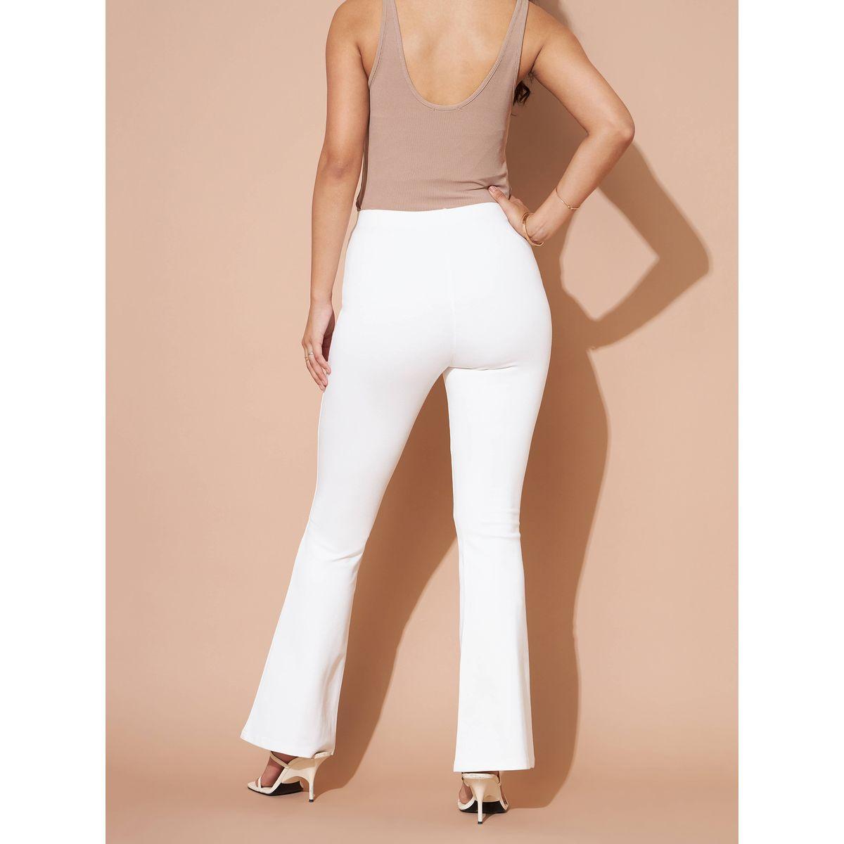 بنطال واسع بخصر عالي ساسافراس × ستايلي-women-clothing-bottoms-trousers-image-5