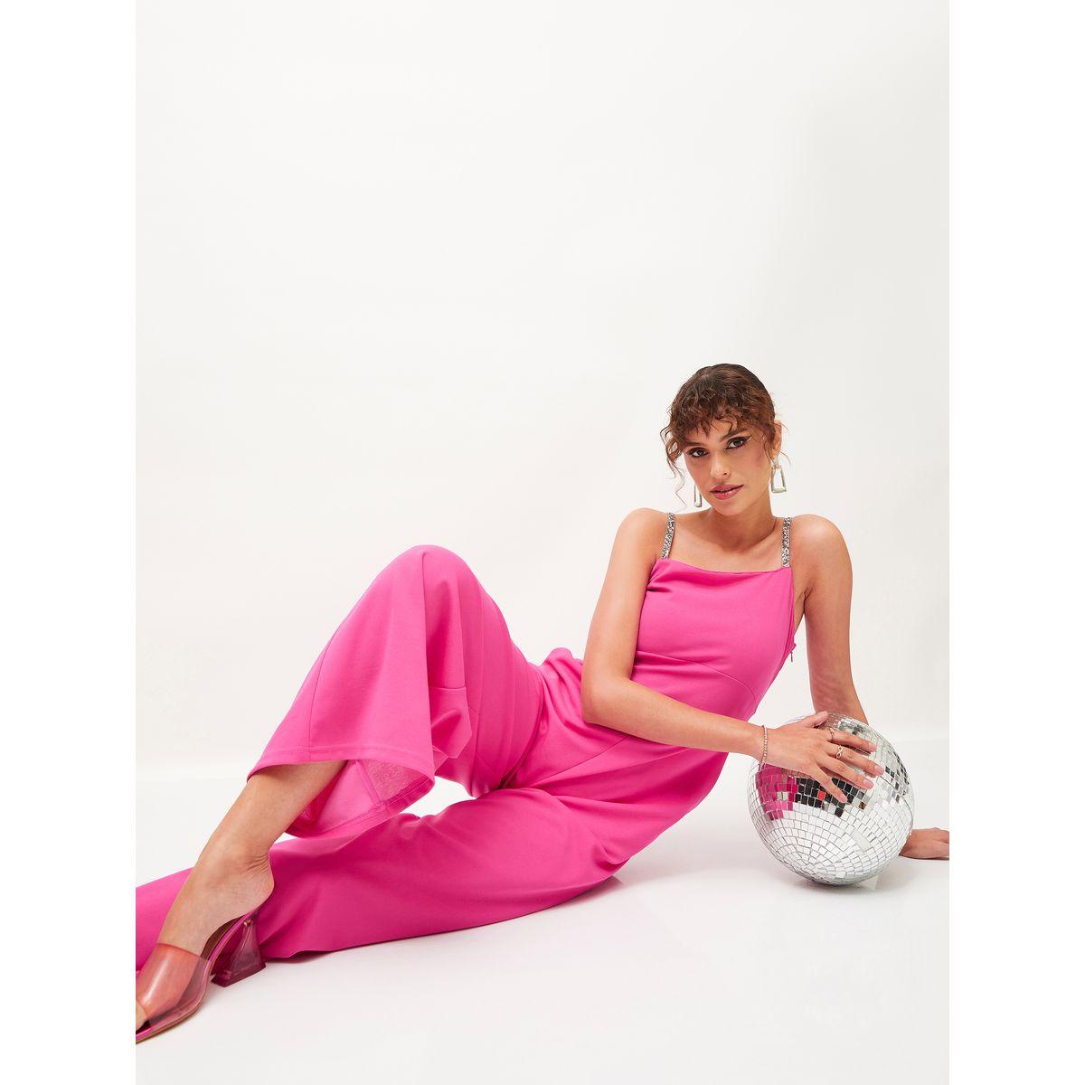 Sassafras X Styli Embellished Strap Detail Square Neck Jumpsuit-women-clothing-jumpsuits-image-2