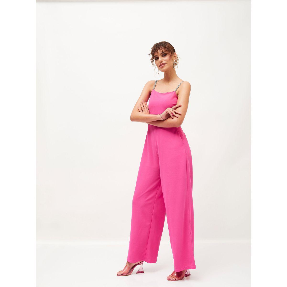 Sassafras X Styli Embellished Strap Detail Square Neck Jumpsuit-women-clothing-jumpsuits-image-3