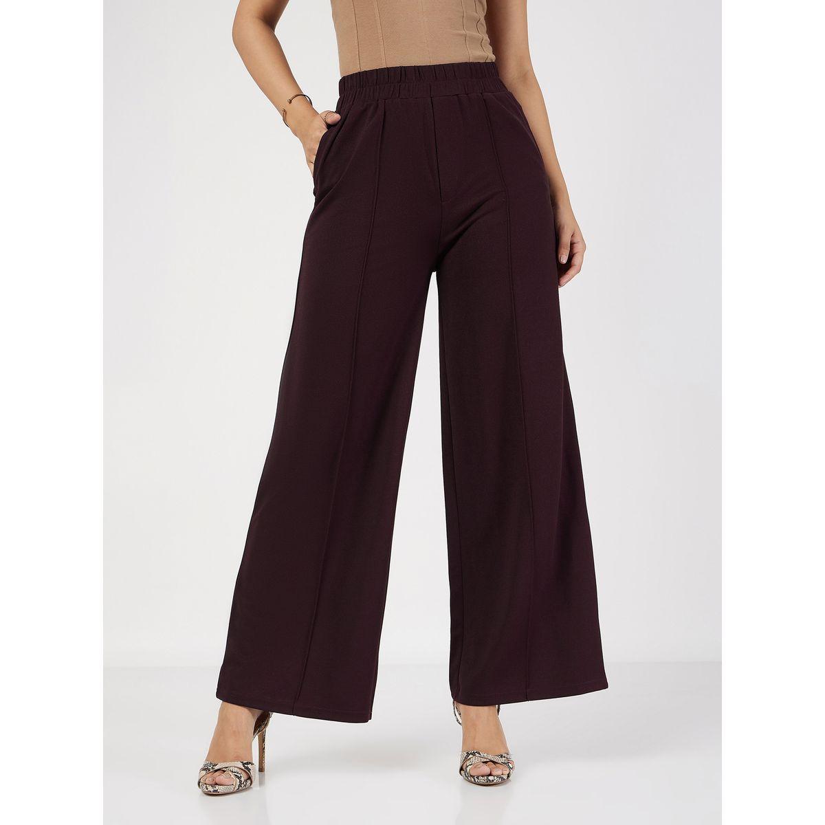 High Rise Darted Palazzo Pants-women-clothing-bottoms-trousers-image-1