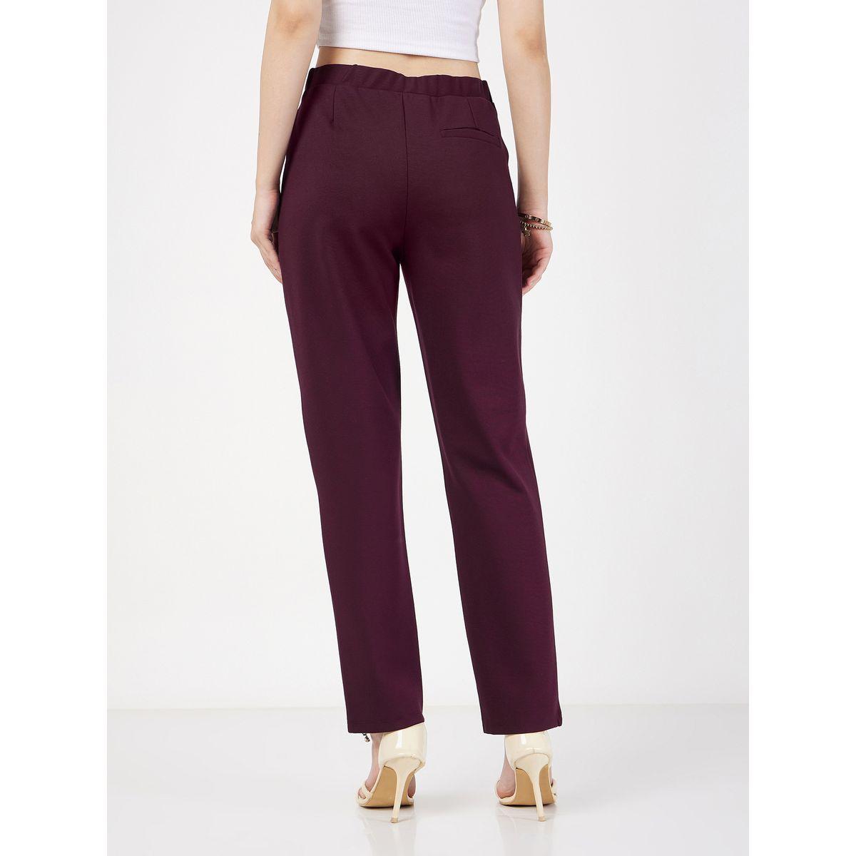 Sassafras X Styli Solid Tapered Pants-women-clothing-bottoms-trousers-image-5